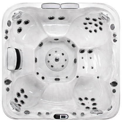 Jacuzzi J-480 custom spa replacement covers for hot tub. Quality lid from The Cover Brothers.