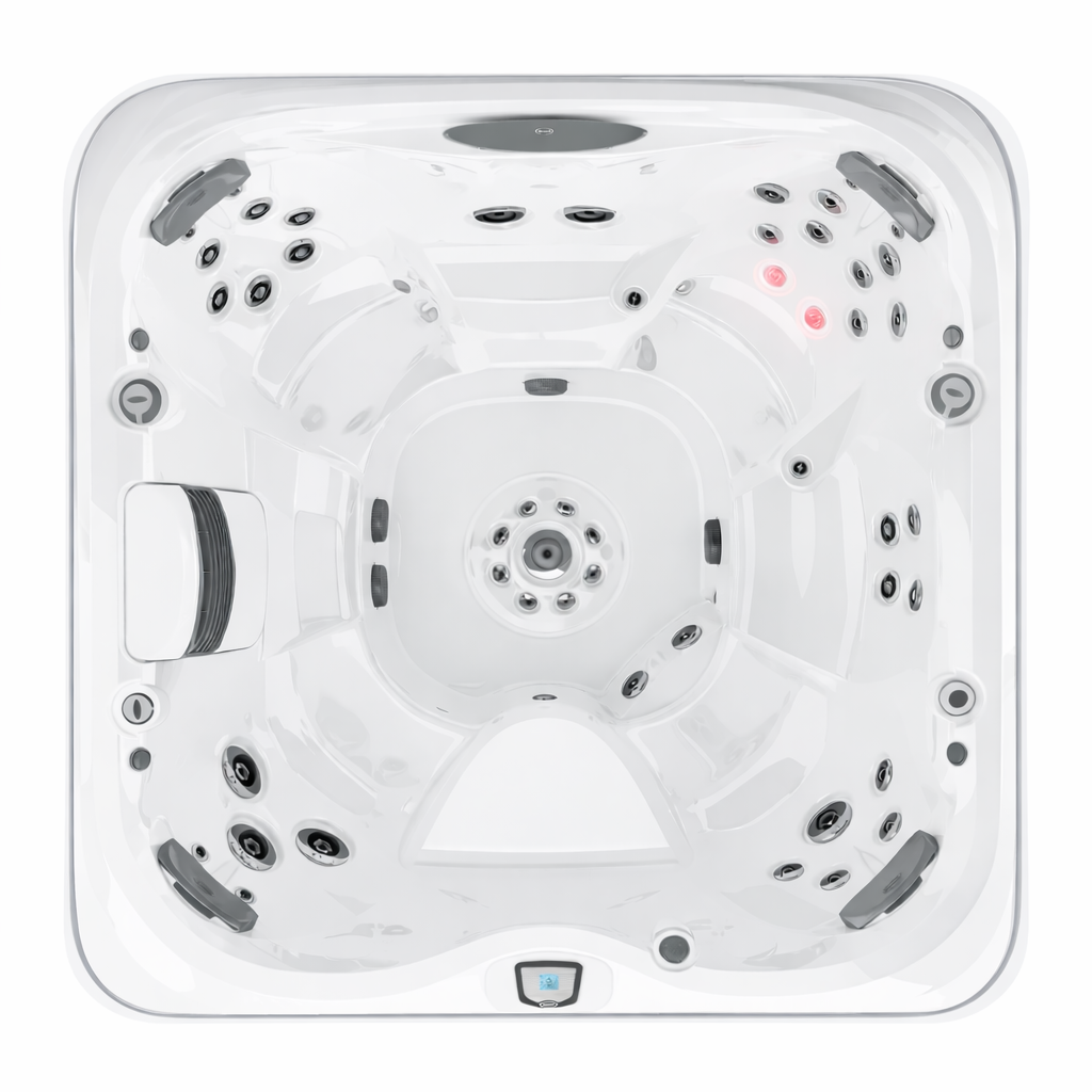 Jacuzzi J-485 custom spa replacement covers for hot tub. Quality lid from The Cover Brothers.