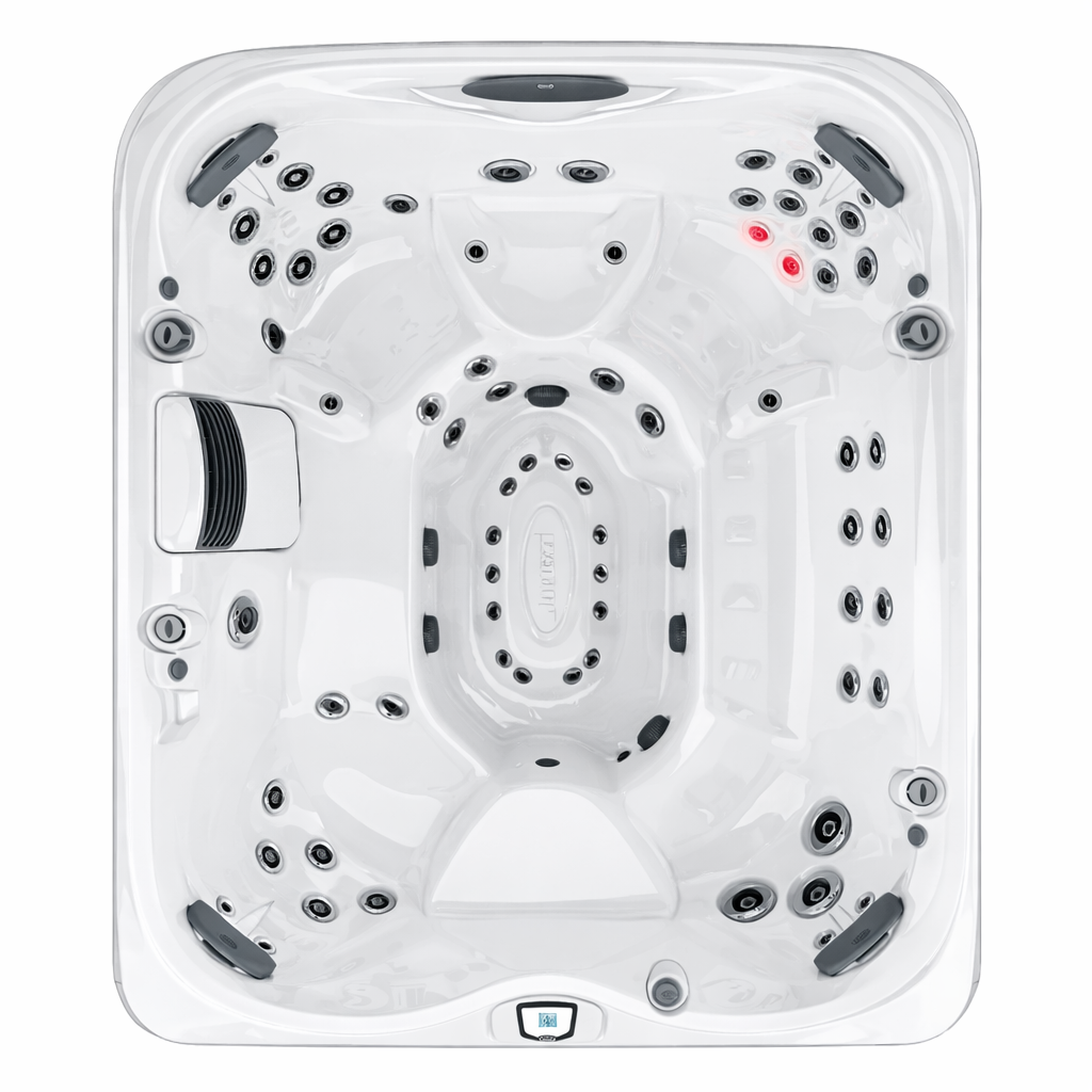 Jacuzzi J-495 custom spa replacement covers for hot tub. Quality lid from The Cover Brothers.