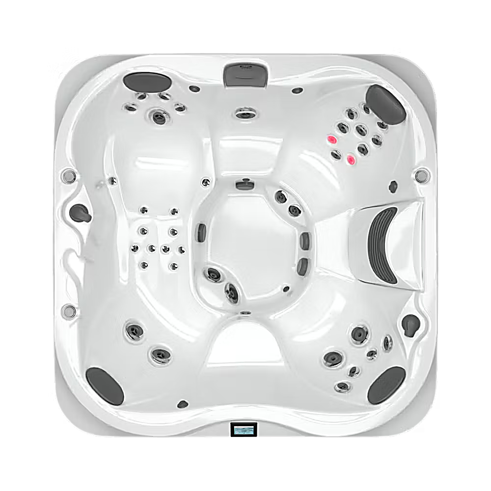 Jacuzzi j-335 spa custom hot tub replacement covers for spas. Quality lid from The Cover Brothers.