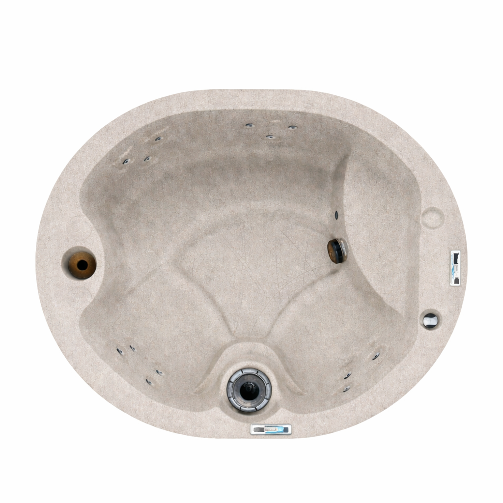 Lifesmart Key Largo LS200 custom spa replacement covers for hot tub. Quality lid from The Cover Brothers.