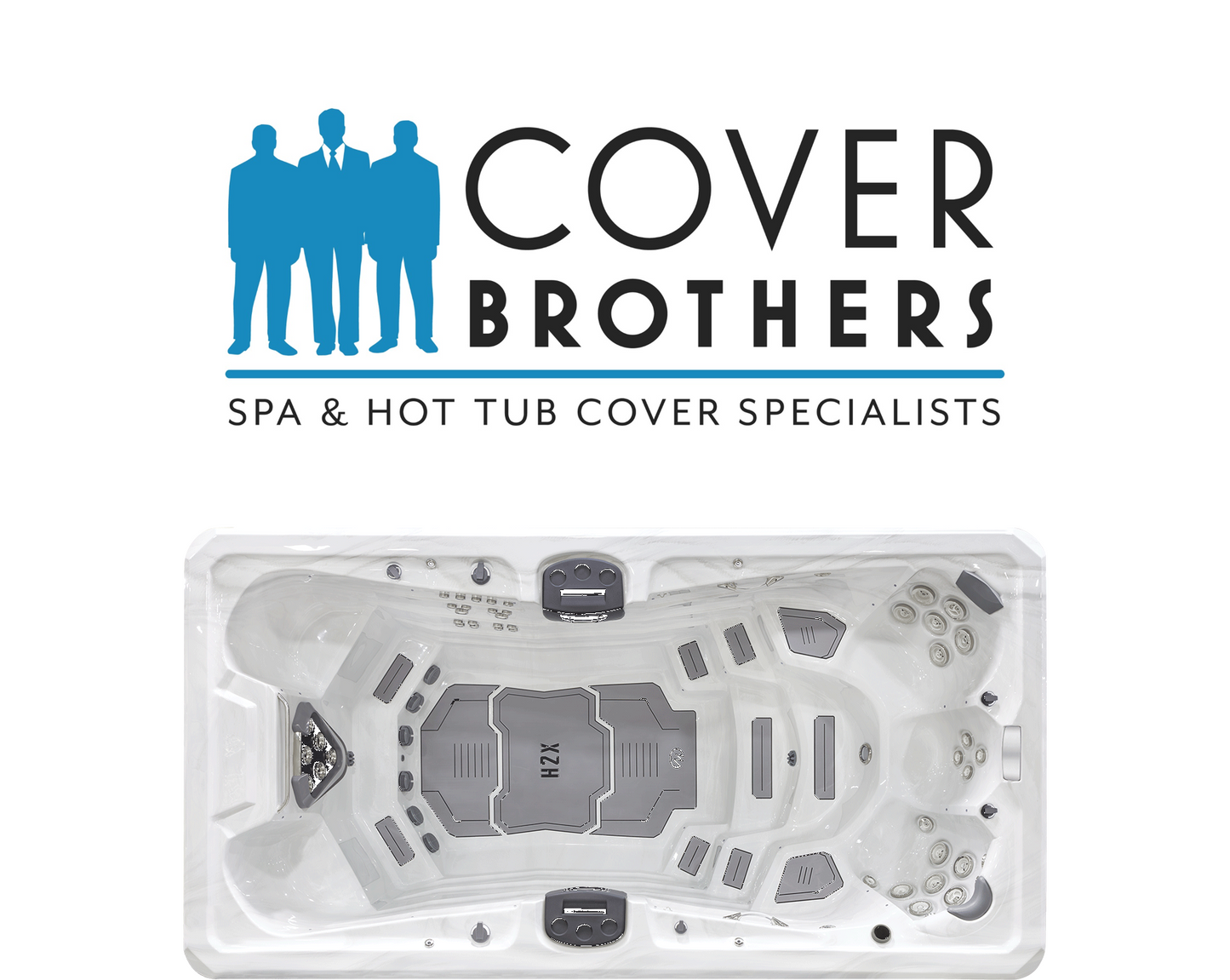 Master Spas Challenger 15 custom hot tub replacement covers for spas. Quality lid from The Cover Brothers.