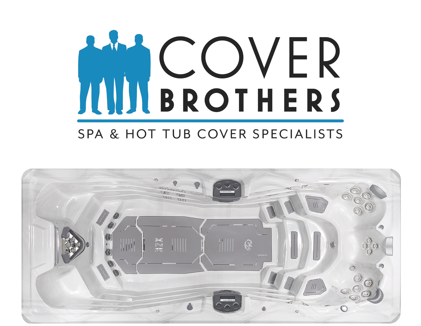 Master Spas Challenger 19 custom hot tub replacement covers for spas. Quality lid from The Cover Brothers.