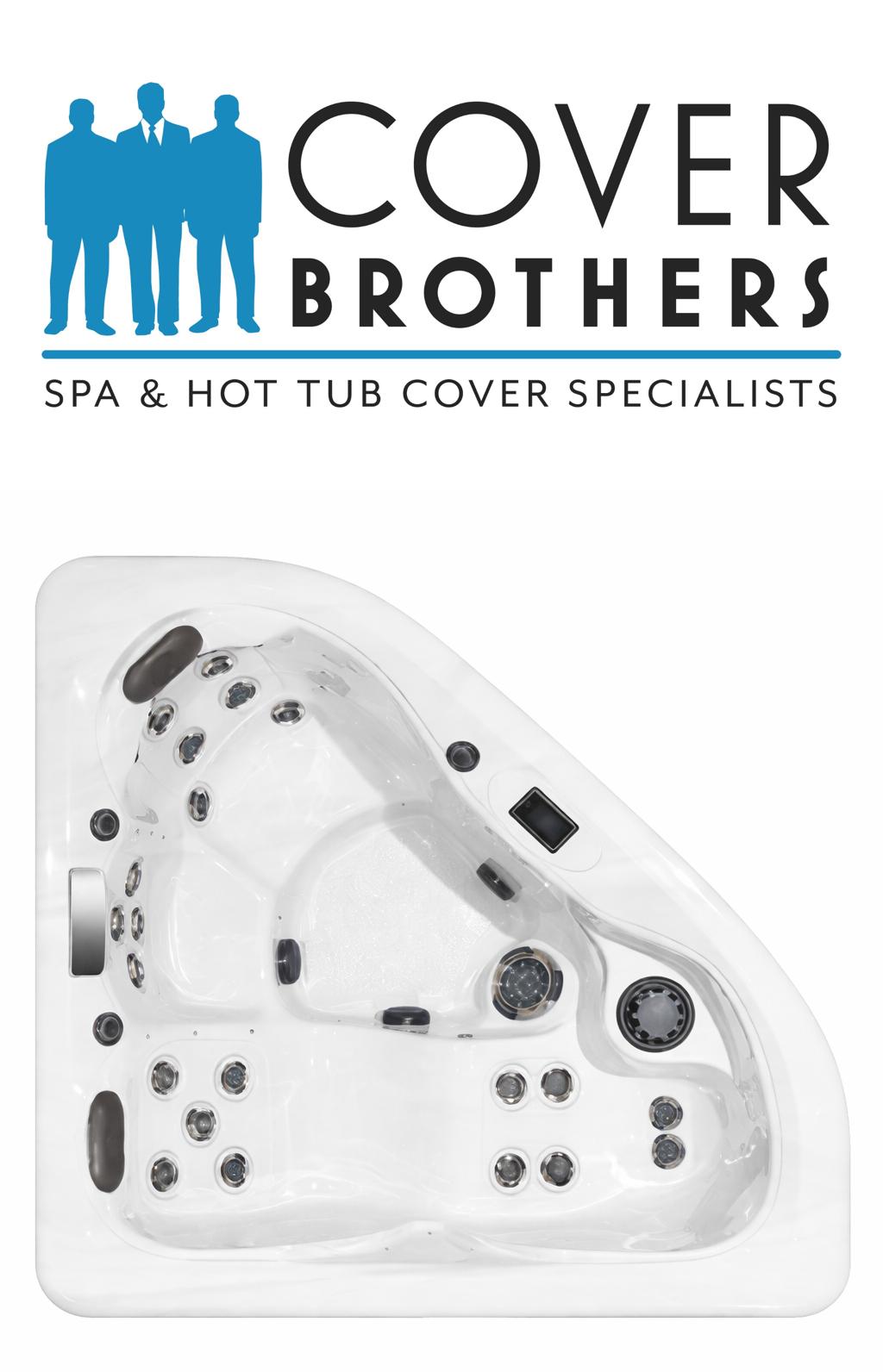 Master Spas TS-240 custom spa replacement covers for hot tub. Quality lid from The Cover Brothers.