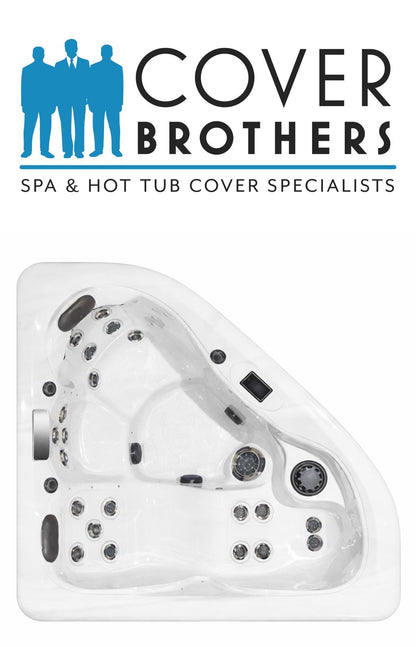 Master Spas TS-240 custom spa replacement covers for hot tub. Quality lid from The Cover Brothers.