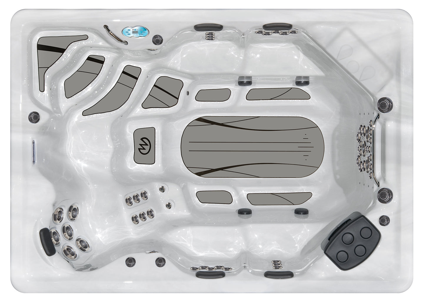 Master Spas Therapool D/SE custom hot tub replacement covers for spas. Quality lid from The Cover Brothers.