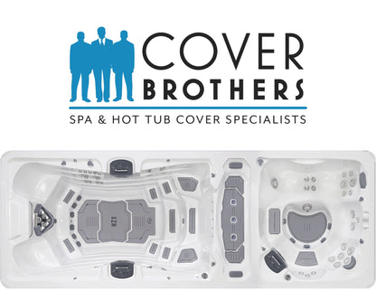 Master Spas Trainer 21 custom hot tub replacement covers for spas. Quality lid from The Cover Brothers.