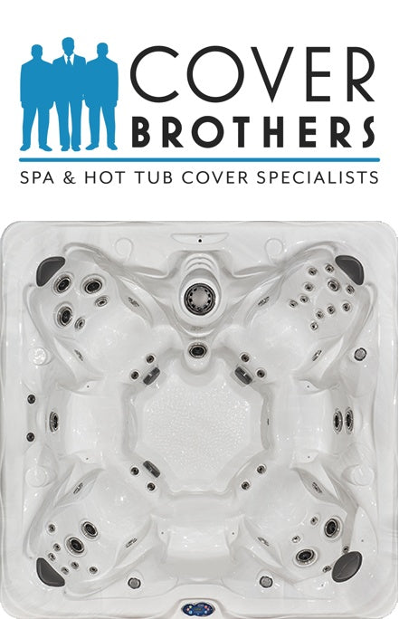 Master spas HL 8.5 cover replacement by The Cover Brothers – premium custom hot tub lid with quality build and materials