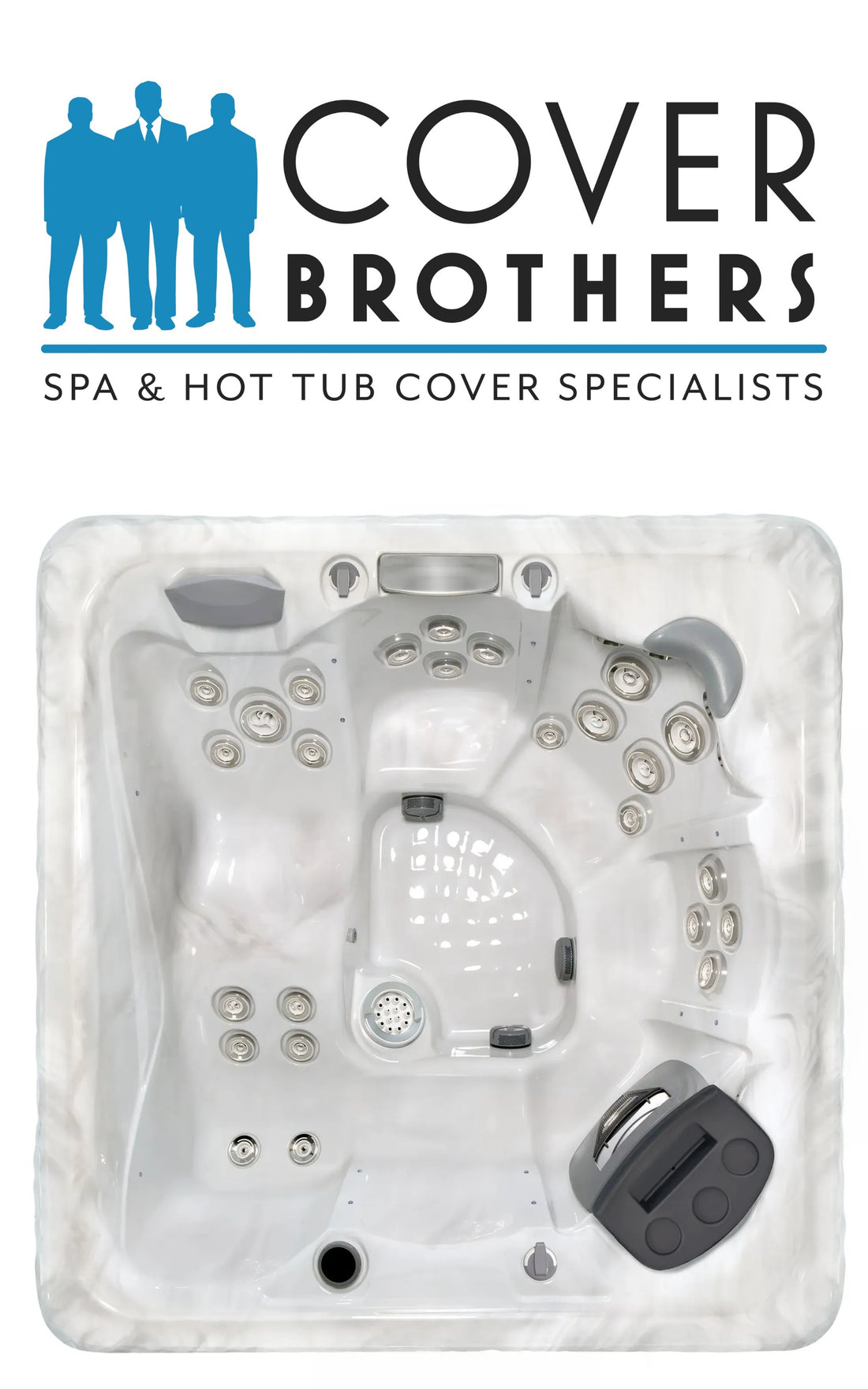 Master spas TS 6.2 cover replacement by The Cover Brothers – premium custom hot tub lid with quality build and materials
