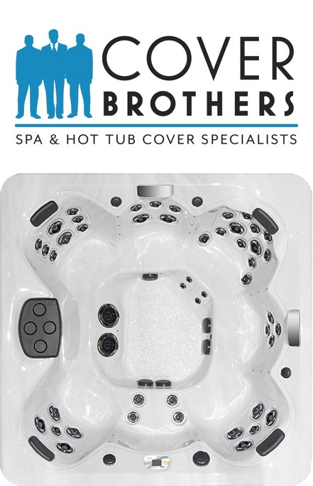 Master spas TS 8.35 cover replacement by The Cover Brothers – premium custom hot tub lid with quality build and materials