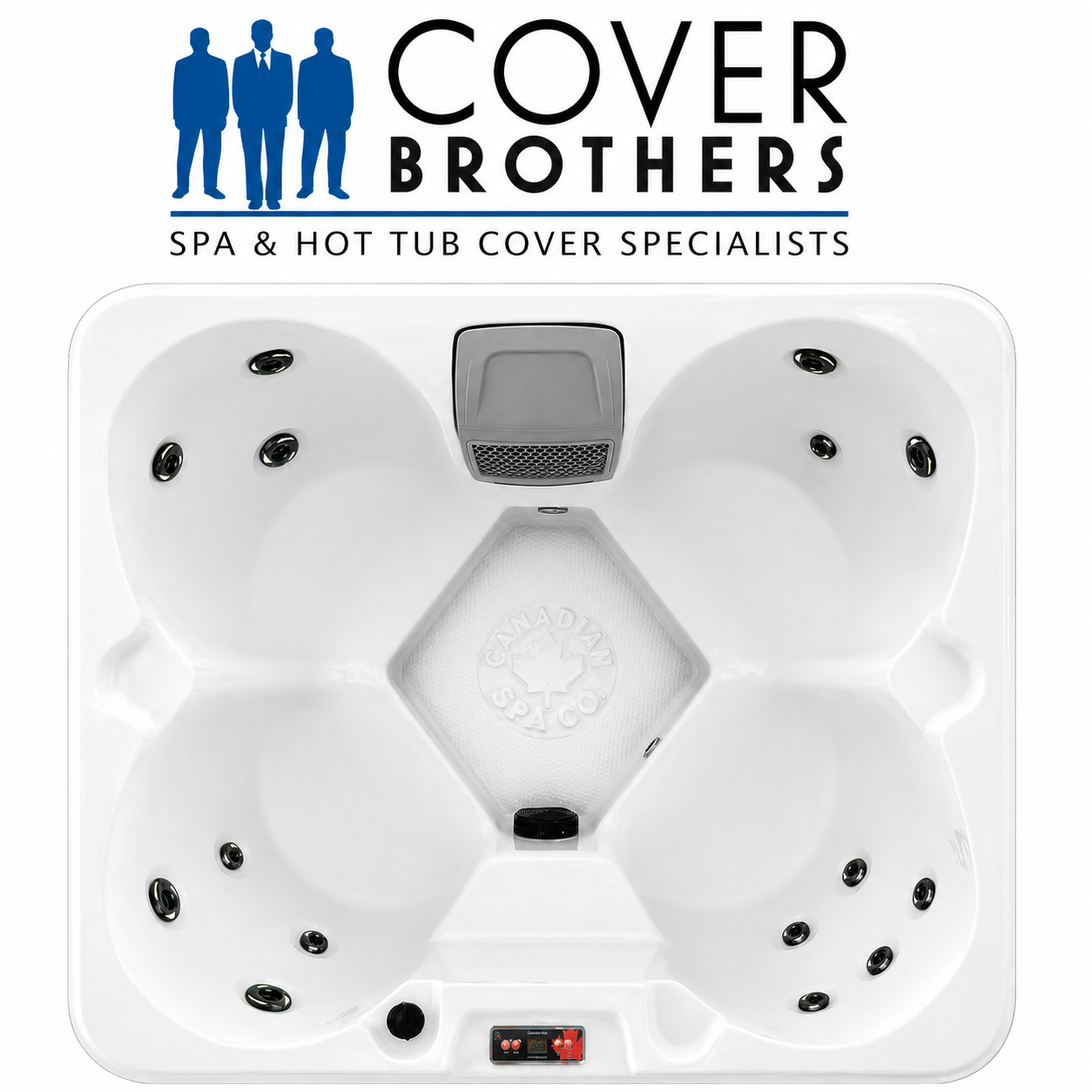 The Cover Brothers Replacement Hot Tub Cover For Canadian Spa Gander
