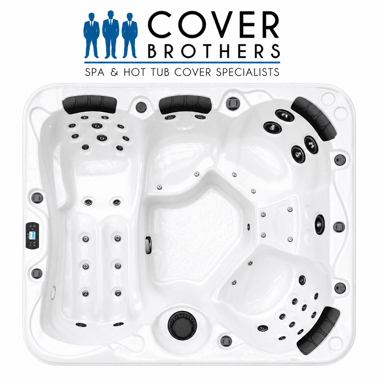 Replacement cover for Be Well O447 Hot Tub 88" × 74"