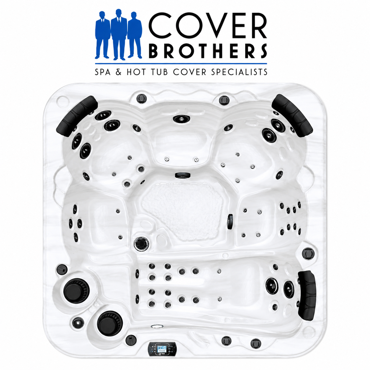 Replacement cover for Be Well O747 Hot Tub 87" × 87"