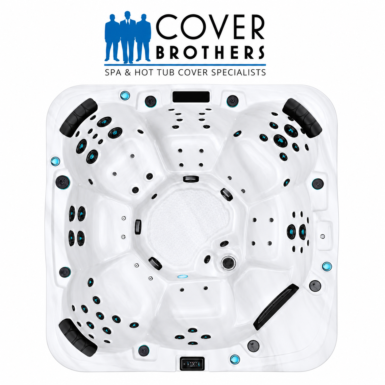Replacement cover for Be Well P783 Hot Tub 87" × 87"
