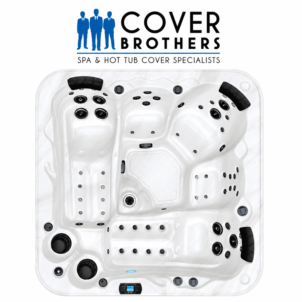 Replacement cover for Be Well O647 Hot Tub 87" × 87"