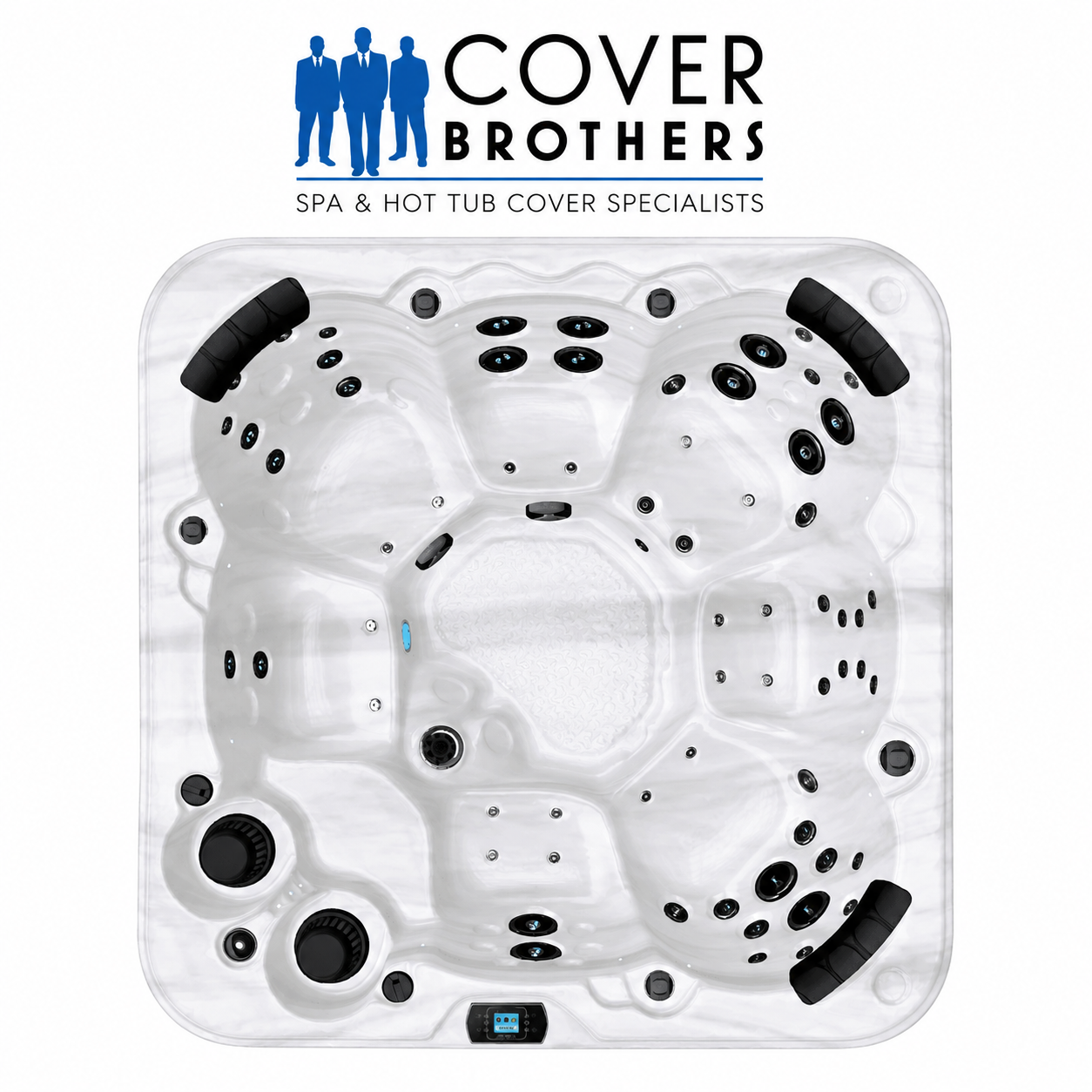 Replacement cover for Be Well O765 Hot Tub 87" × 87"