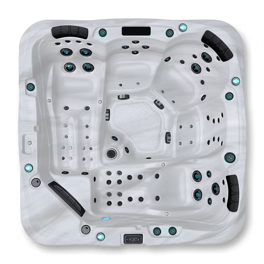 Replacement cover for Be Well P584 Hot Tub 87" × 87"