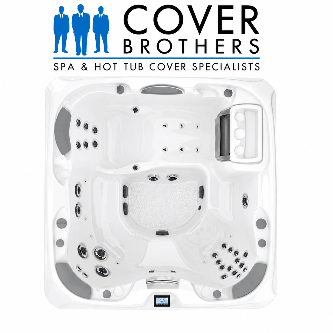 Replacement cover for a Sundance Altamar hot tub 86" x 81"