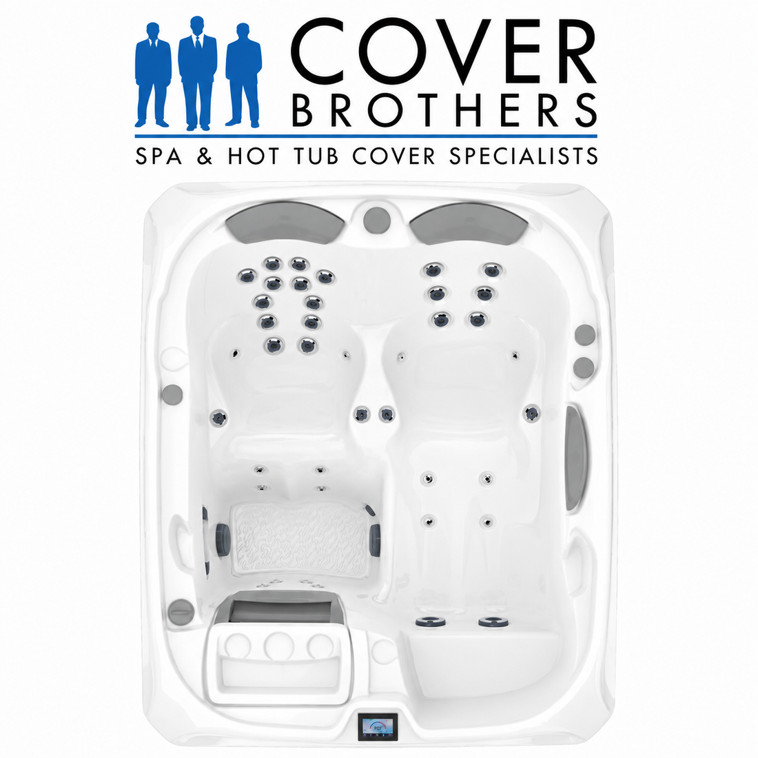 Replacement cover for a Sundance Capri hot tub 82" x 67"