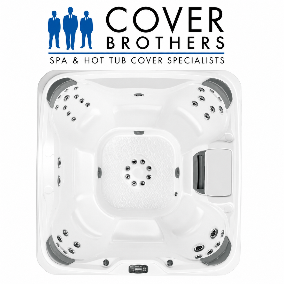 Replacement cover for a Sundance McKinley hot tub 90" x 90"