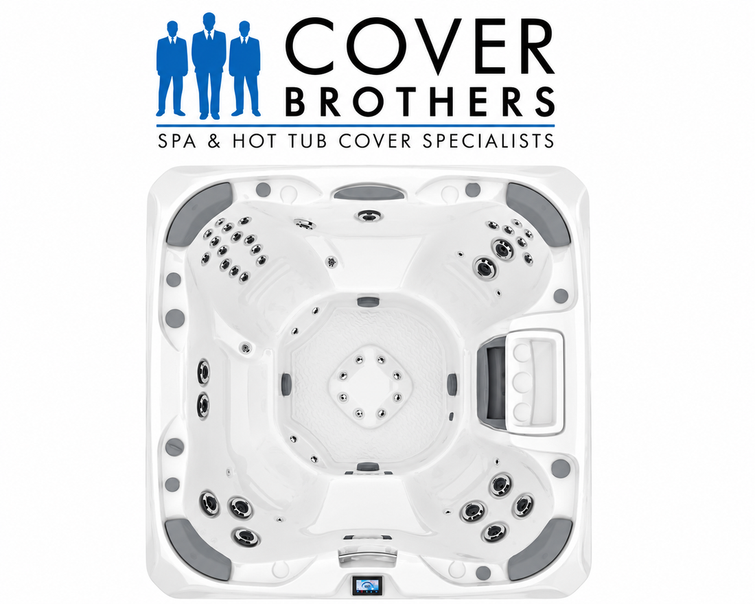 Replacement cover for a Sundance Optima 89" x 89" hot tub lid