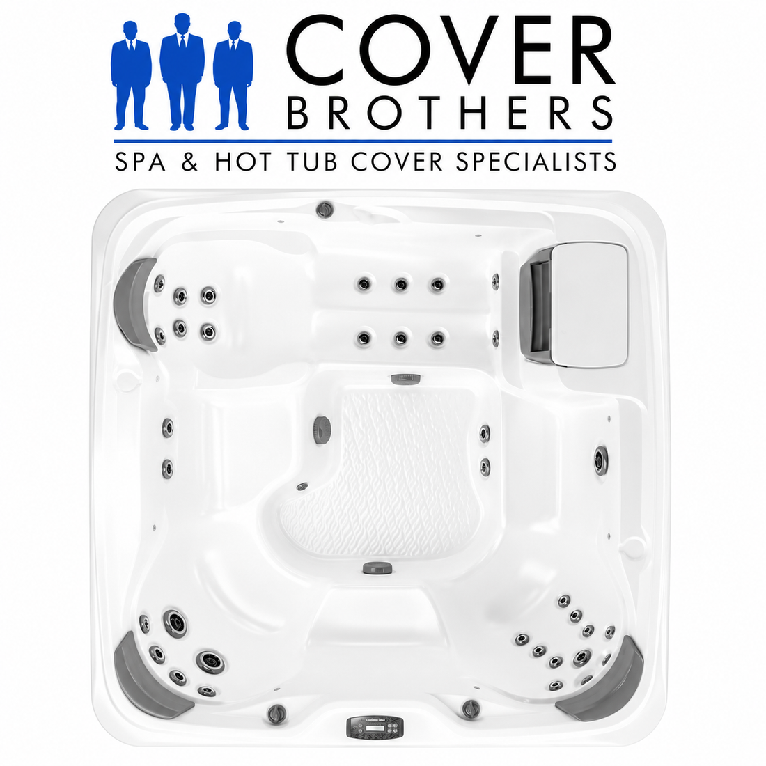 Replacement cover for a Sundance Ramona hot tub 90" x 90"