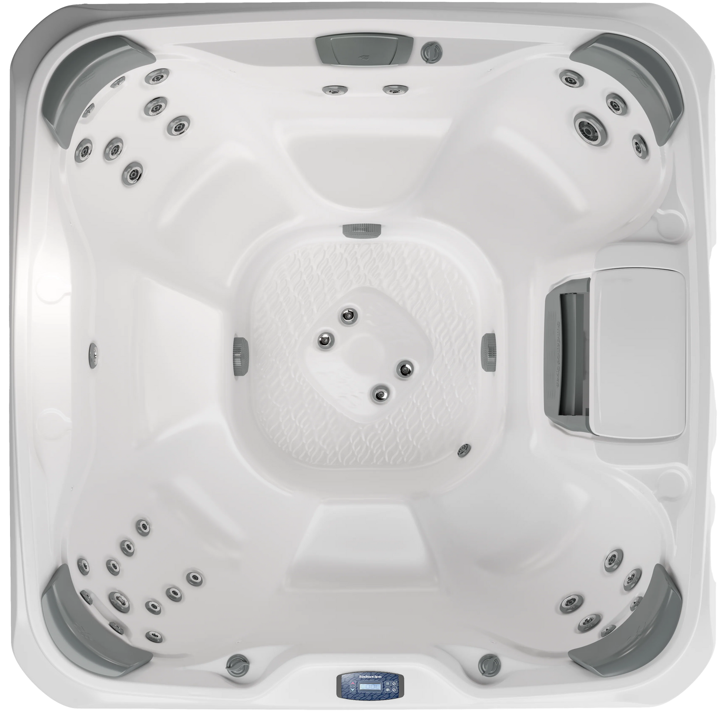 Replacement cover for a Sundance Edison 680 as 84" x 84" hot tub lid