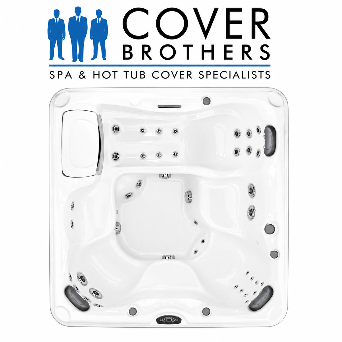 Replacement cover for a Sundance Hamilton hot tub 90" x 90"