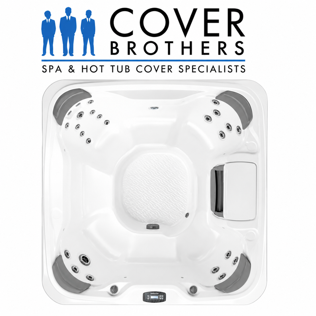 Replacement cover for a Sundance Prado hot tub 80" x 80"