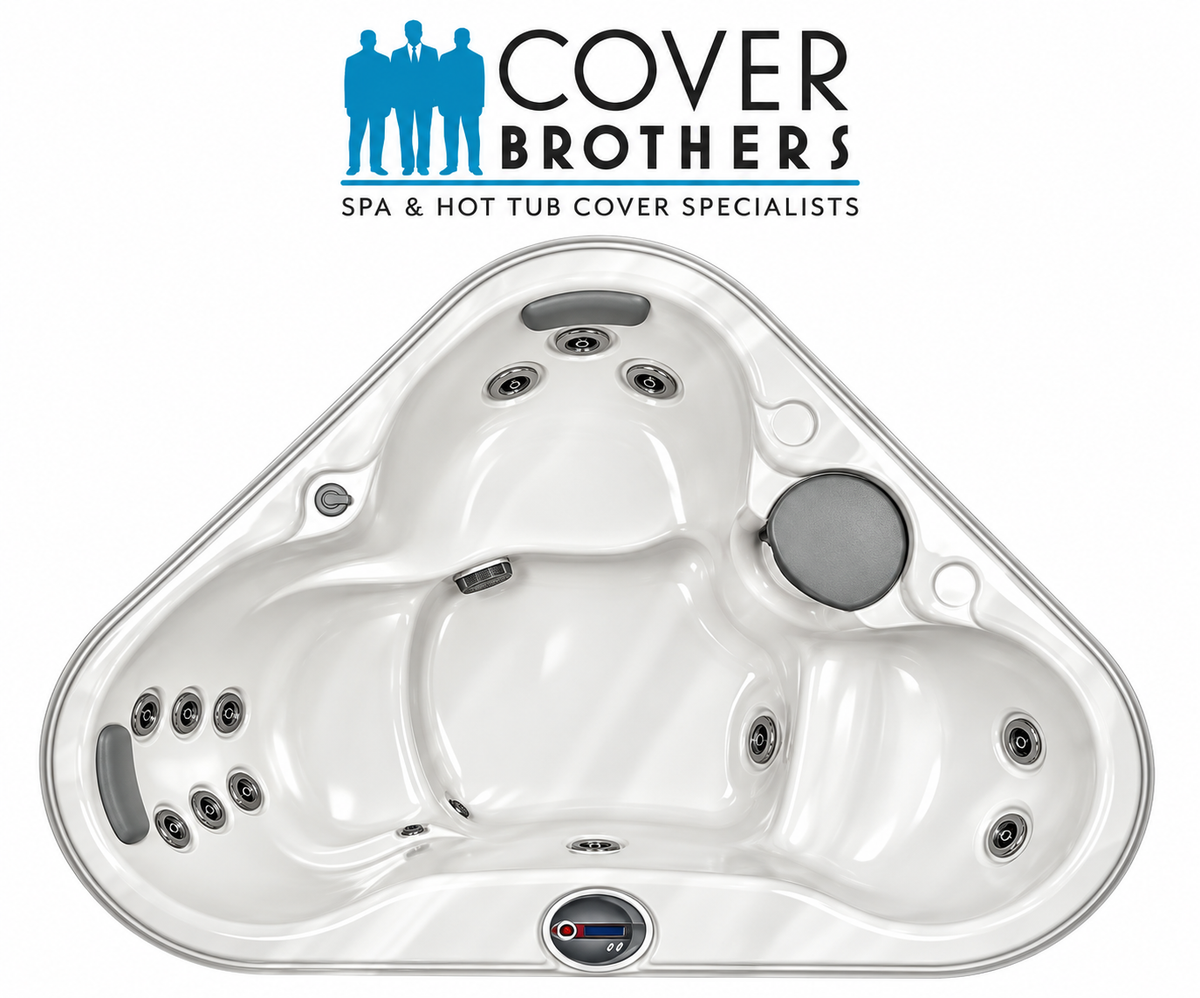Replacement cover for a Sundance Tacoma hot tub 68" x 68"