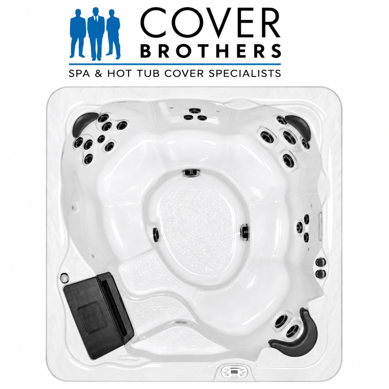 Replacement cover for a Sunrise S61S hot tub 78" x 78"