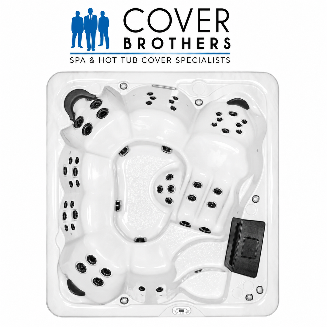 Replacement cover for a Sunrise S72L hot tub 94" x 90"