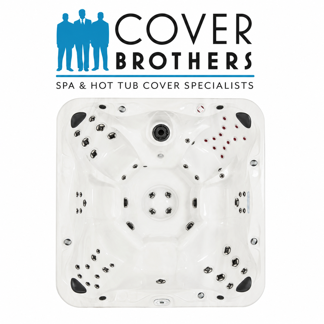 Replacement cover for a Sunrise S106 hot tub 94" x 94"