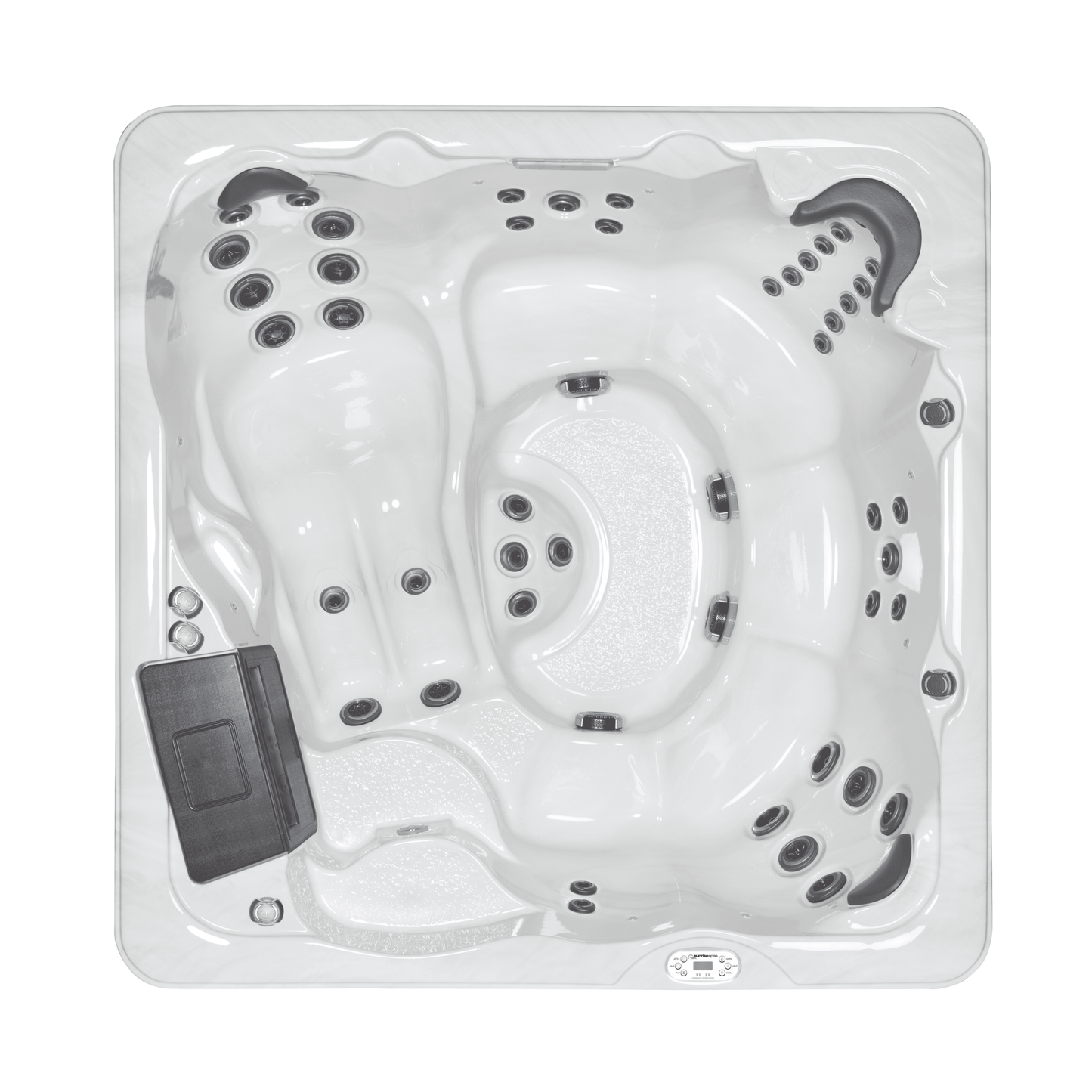 Replacement cover for a Sunrise S62L hot tub 84" x 84"