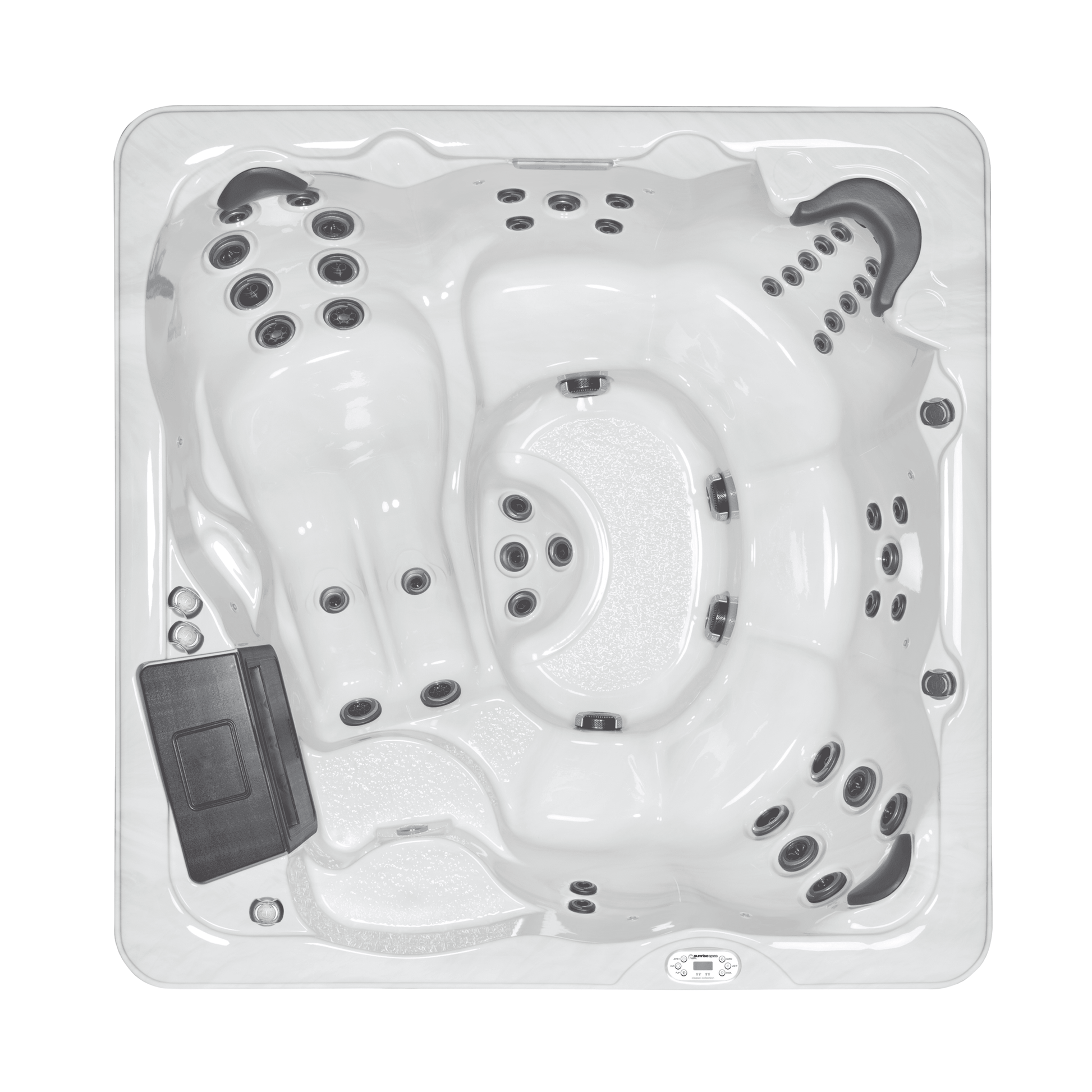 Replacement cover for a Sunrise S62L hot tub 84" x 84"