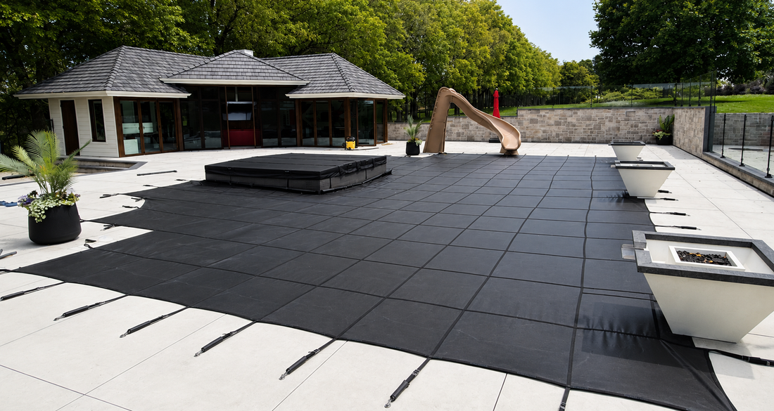 Custom Safety Cover For inground swimming pool