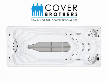 SwimFit Aquastream 17 replacement swim spa cover (210" x 93")