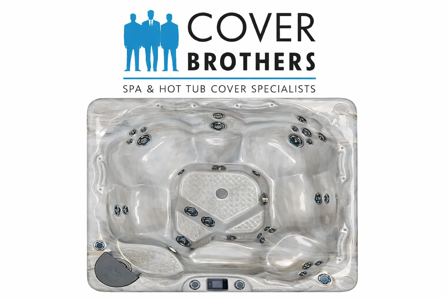 beachcomber 550x spa custom hot tub replacement covers for spas. Quality lid from The Cover Brothers.