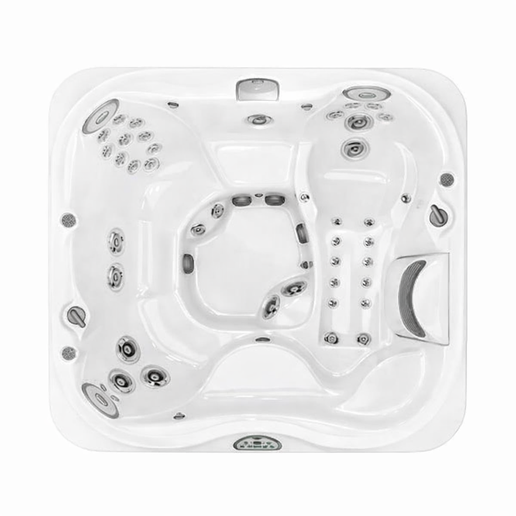 Jacuzzi j-340 spa custom hot tub replacement covers for spas. Quality lid from The Cover Brothers.