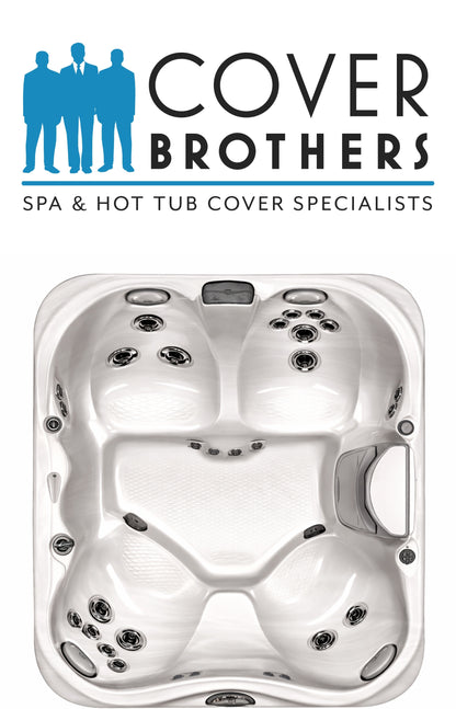 Jacuzzi j-320 spa custom hot tub replacement covers for spas. Quality lid from The Cover Brothers.