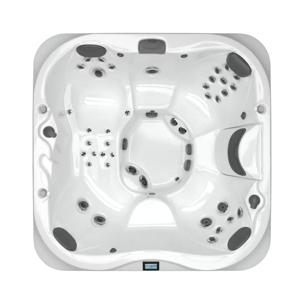 Jacuzzi j-350 spa custom hot tub replacement covers for spas. Quality lid from The Cover Brothers.