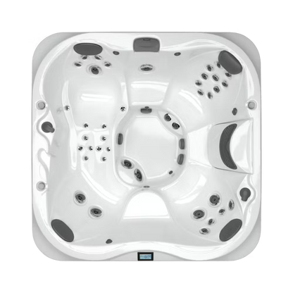 Jacuzzi j-350 spa custom hot tub replacement covers for spas. Quality lid from The Cover Brothers.