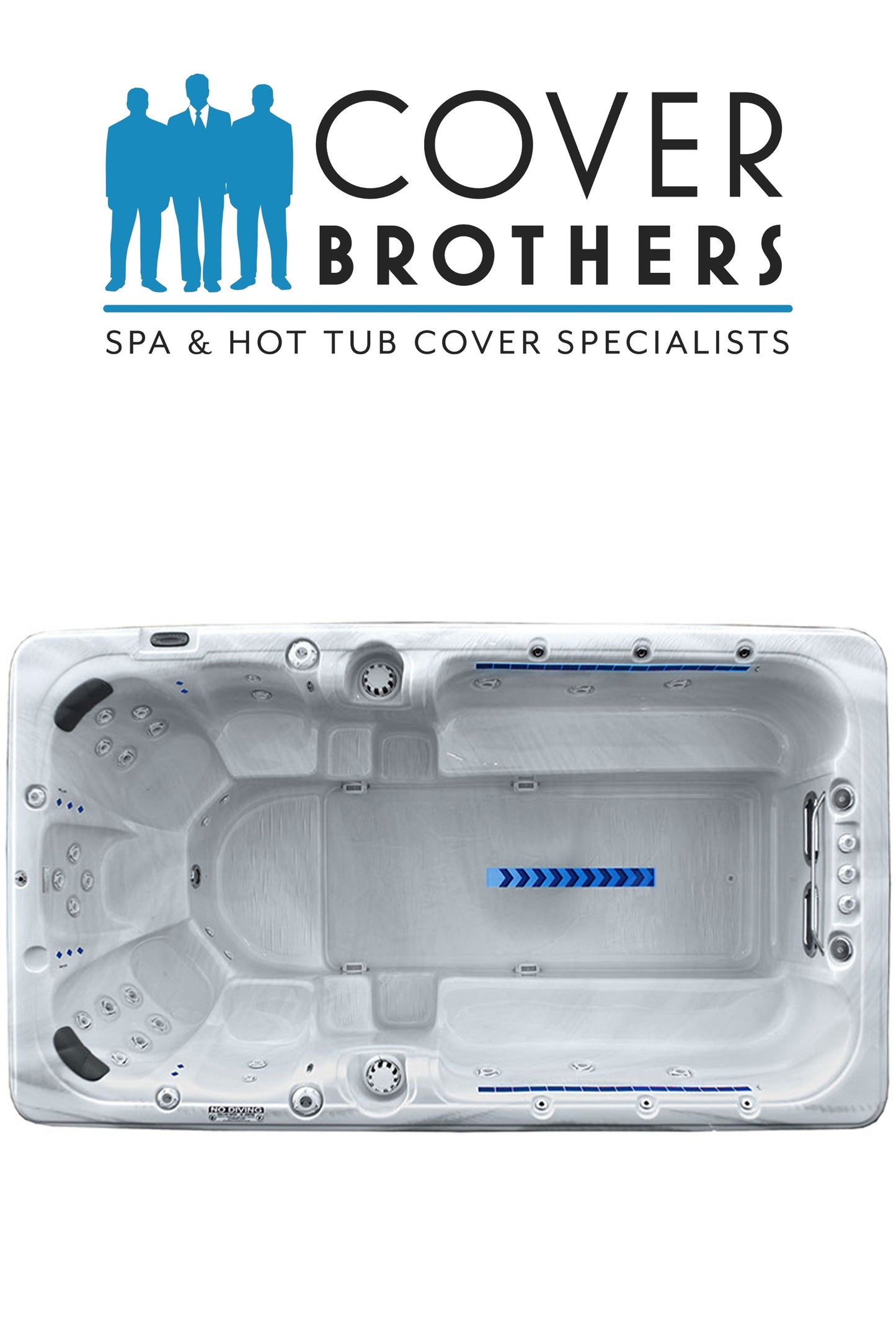 Dynasty custom hot tub replacement covers for spas. Quality lid from The Cover Brothers.