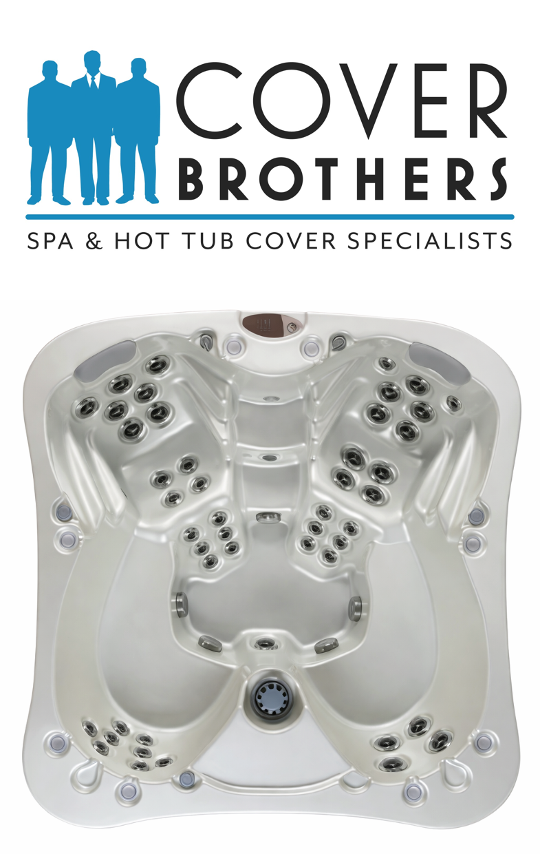 Arctic spa custom hot tub replacement covers for spas. Quality lid from The Cover Brothers.