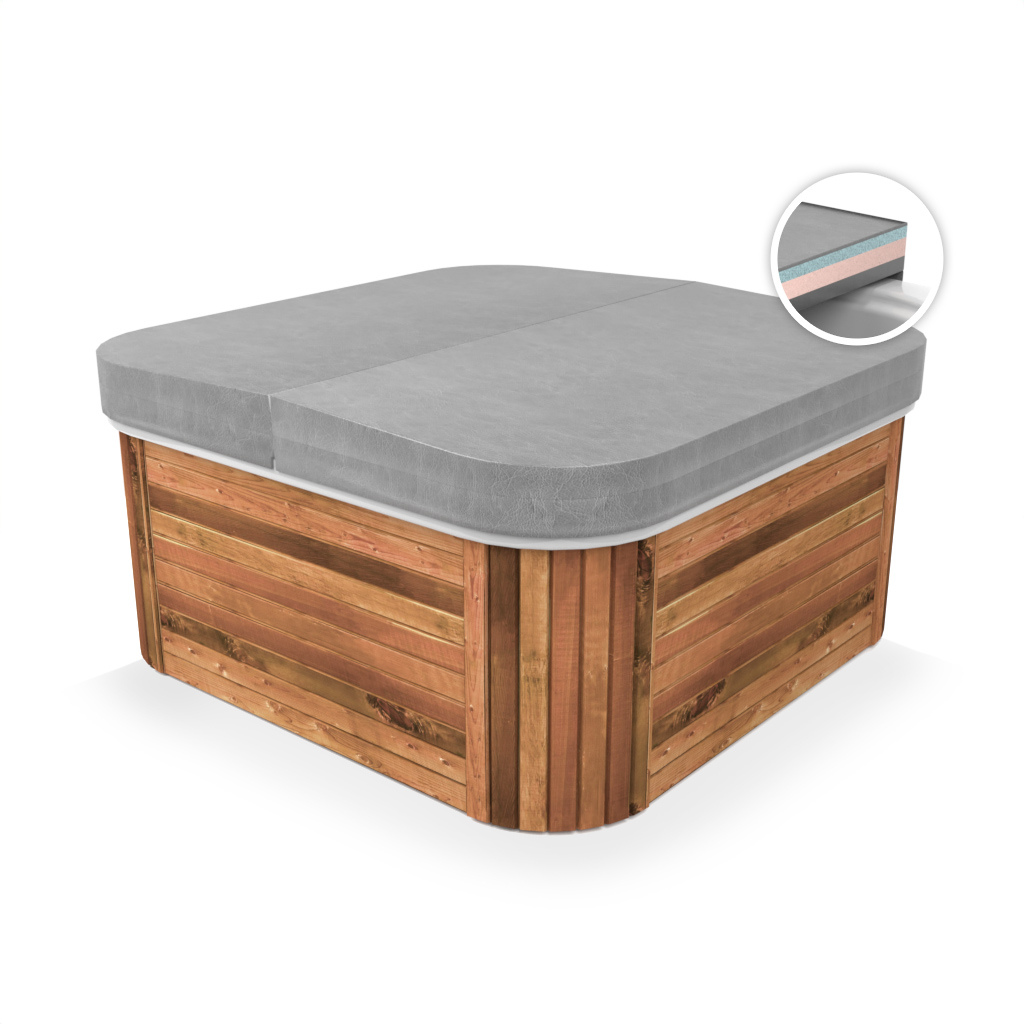 Couverture de spa de base 4 "-3" conique